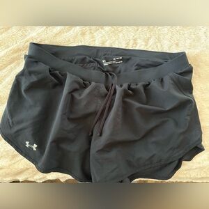 Under Armour Black Loose Fit Shorts